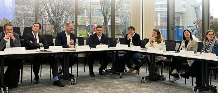 Teilnehmer des 10. Forums zur Zeitarbeit